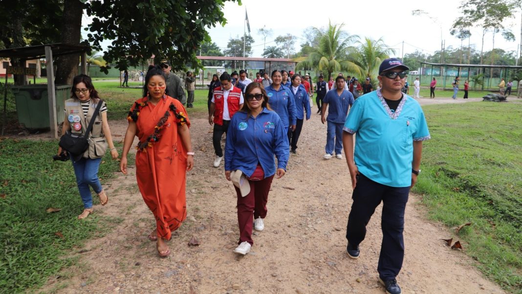 Campaña aérea de PAIS atendió en la comunidad nativa Saweto