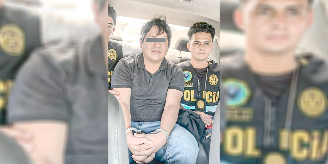 Capturan en Lima al alcalde de Neshuya