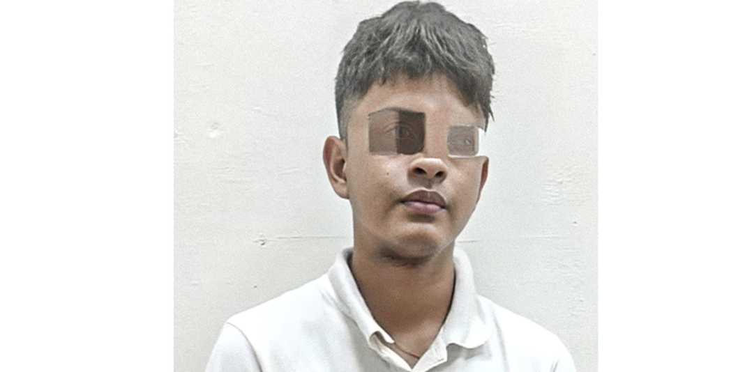 Joven de 20 años agrede a suboficial de la policía