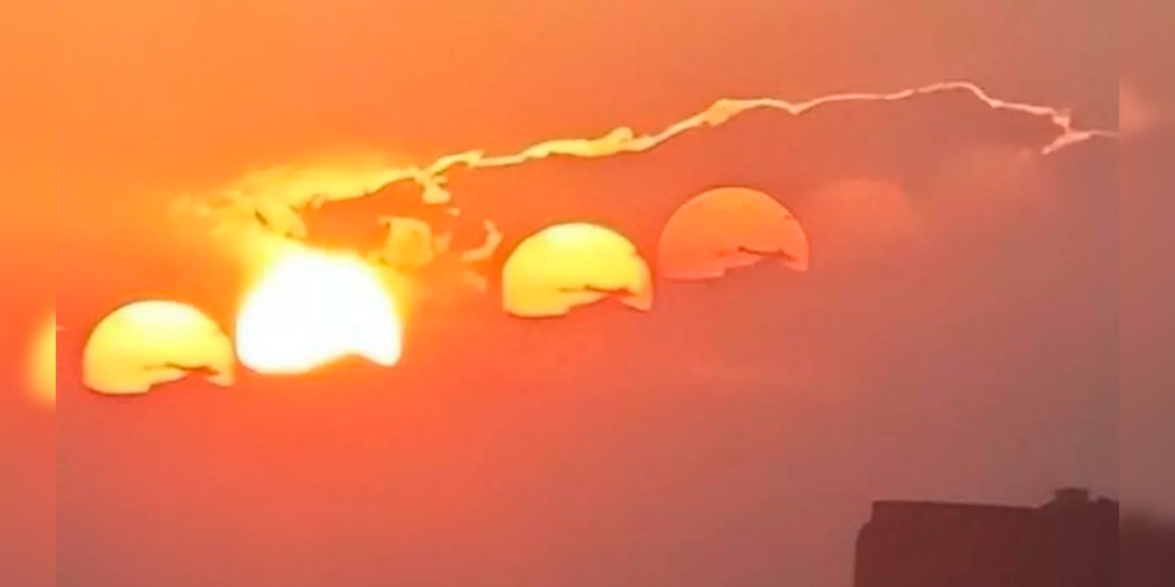 ¿Por qué aparecieron siete soles en el cielo de China? | VIDEO