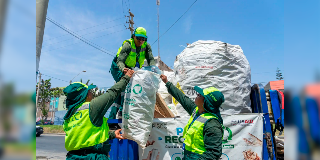 Ciudades más limpias: Pisco, Paita y Máncora reciclaron 537 toneladas de residuos