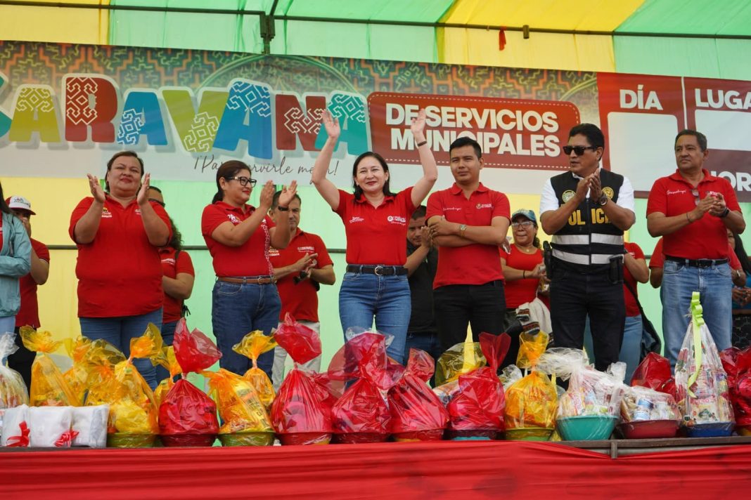 Caravana de Servicios Municipales de la MPCP benefició a muchas familias