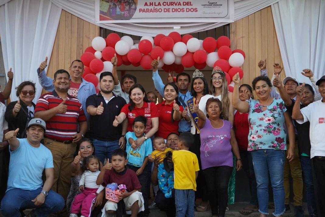 Entregaron nuevo local comunal en La Curva del Paraíso de Dios II